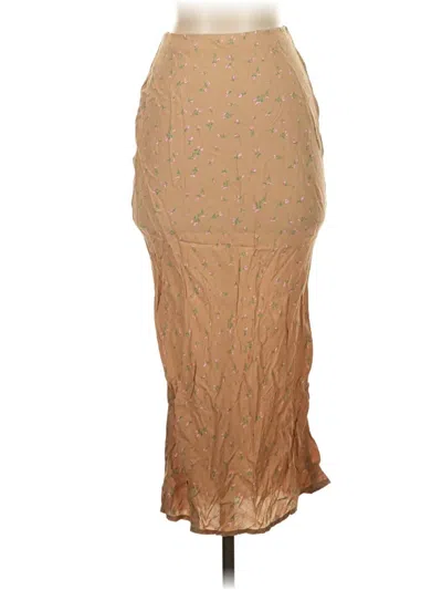 Pre-owned Wild Fable Casual Skirt In Brown