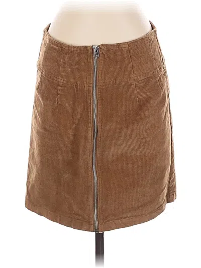 Pre-owned Wild Fable Casual Skirt In Brown