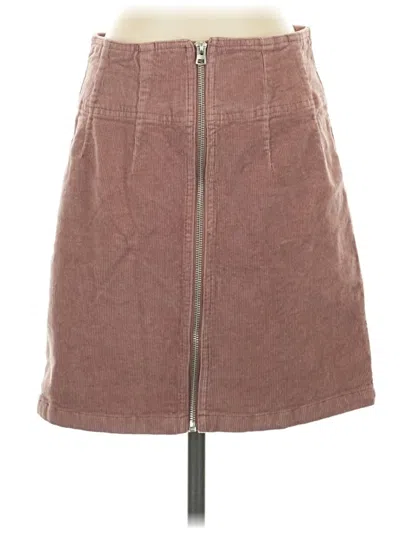Pre-owned Wild Fable Casual Skirt In Brown
