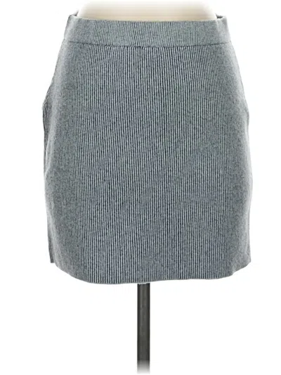Pre-owned Wild Fable Casual Skirt In Gray