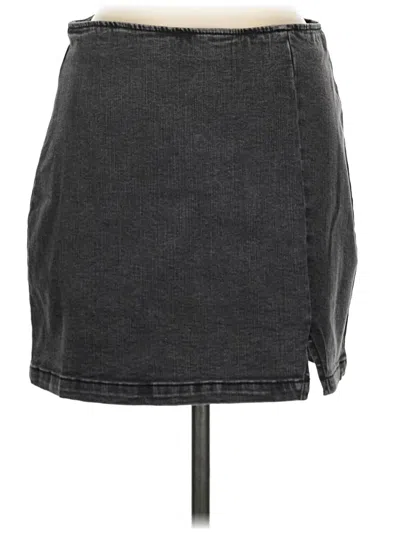 Pre-owned Wild Fable Casual Skirt In Gray