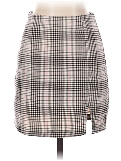 Pre-owned Wild Fable Casual Skirt In Gray