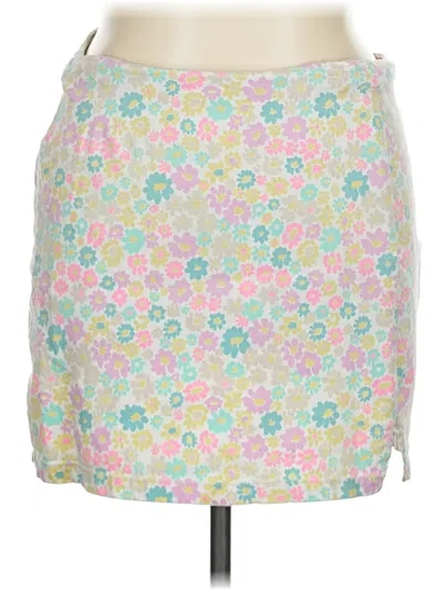 Pre-owned Wild Fable Casual Skirt In Green