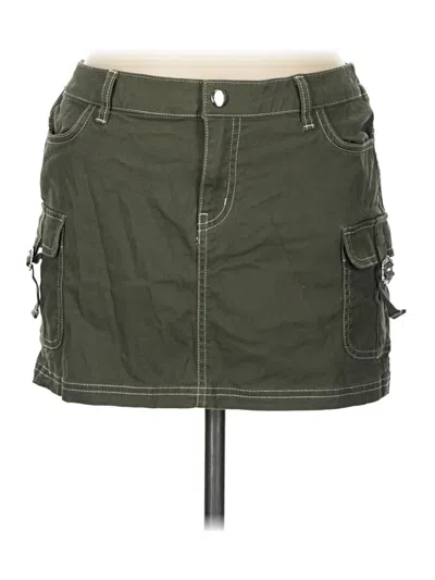 Pre-owned Wild Fable Casual Skirt In Green