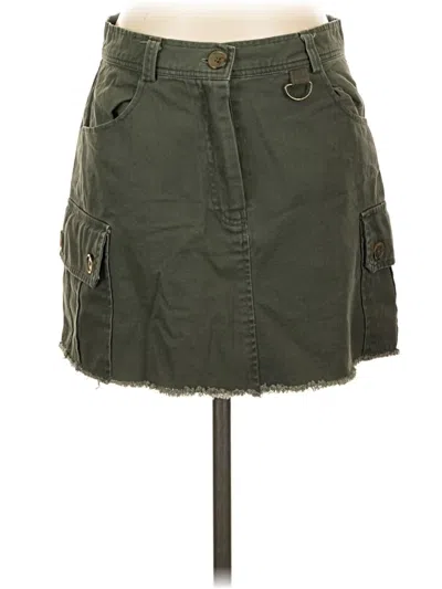 Pre-owned Wild Fable Casual Skirt In Green