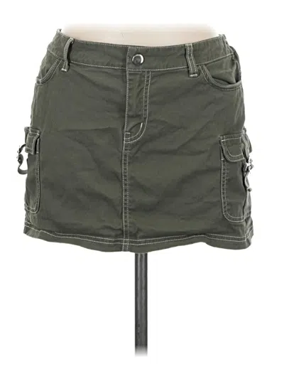 Pre-owned Wild Fable Casual Skirt In Green