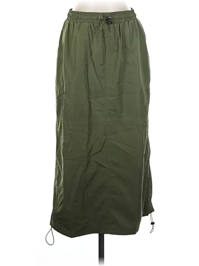 Pre-owned Wild Fable Casual Skirt In Green
