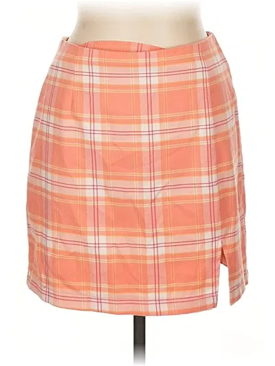 Pre-owned Wild Fable Casual Skirt In Orange