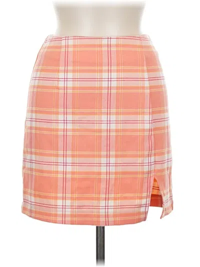 Pre-owned Wild Fable Casual Skirt In Orange