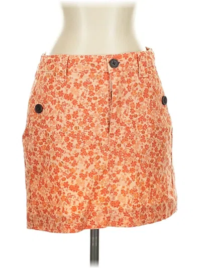 Pre-owned Wild Fable Casual Skirt In Orange