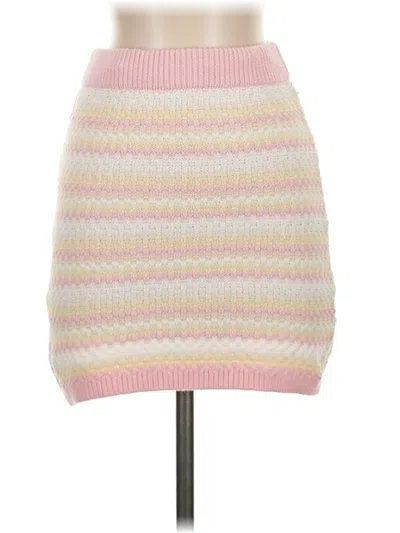 Pre-owned Wild Fable Casual Skirt In Pink