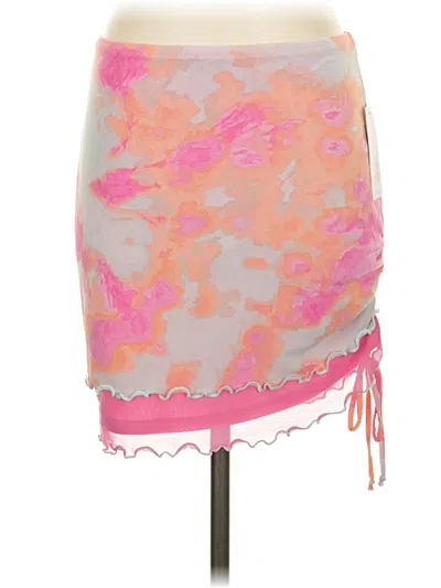 Wild Fable Casual Skirt In Pink