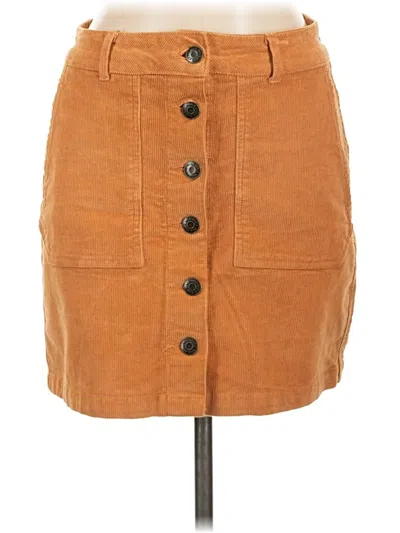 Pre-owned Wild Fable Casual Skirt In Tan