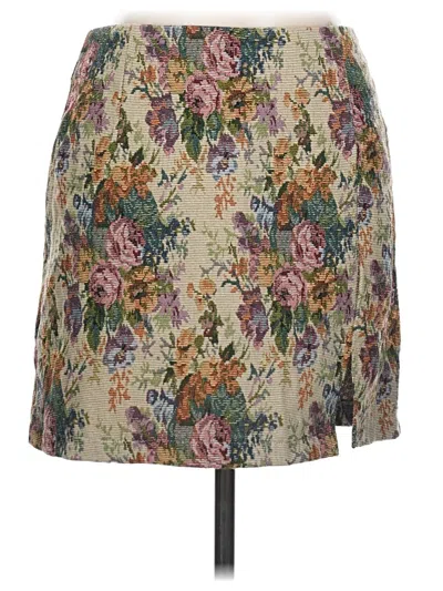 Pre-owned Wild Fable Casual Skirt In Tan