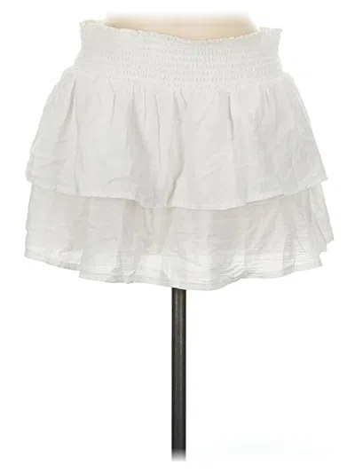 Pre-owned Wild Fable Casual Skirt In White