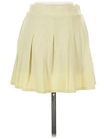 Pre-owned Wild Fable Casual Skirt In Yellow