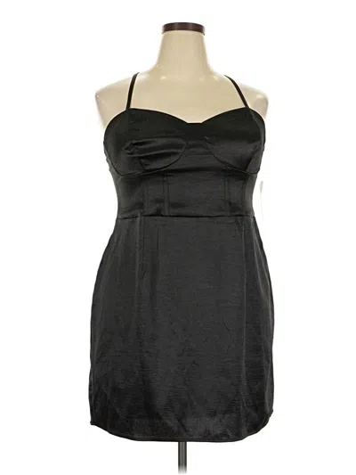Pre-owned Wild Fable Cocktail Dress In Black