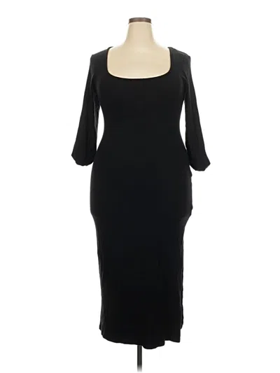 Pre-owned Wild Fable Cocktail Dress In Black