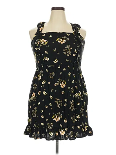 Pre-owned Wild Fable Cocktail Dress In Black