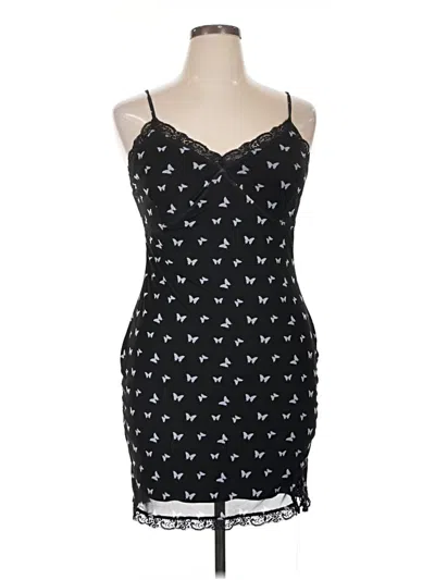 Pre-owned Wild Fable Cocktail Dress In Black