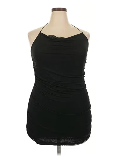 Pre-owned Wild Fable Cocktail Dress In Black