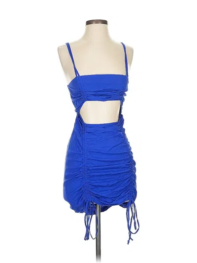 Pre-owned Wild Fable Cocktail Dress In Blue