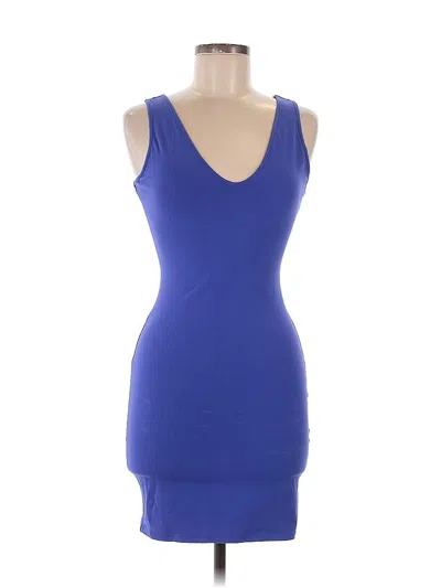 Pre-owned Wild Fable Cocktail Dress In Blue