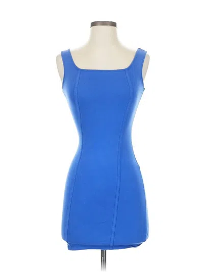 Pre-owned Wild Fable Cocktail Dress In Blue