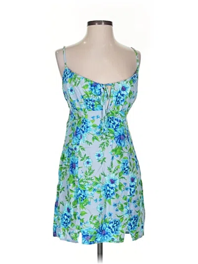 Pre-owned Wild Fable Cocktail Dress In Blue