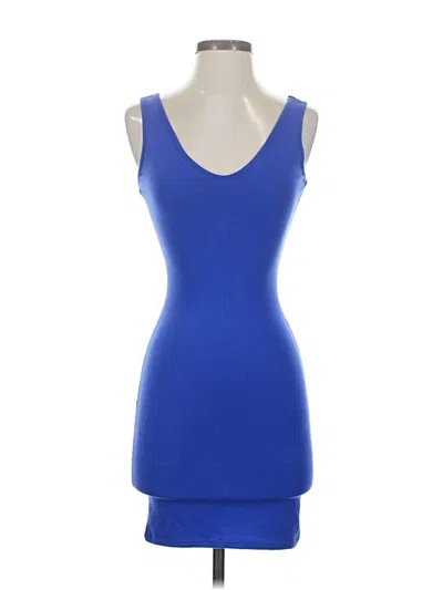 Pre-owned Wild Fable Cocktail Dress In Blue