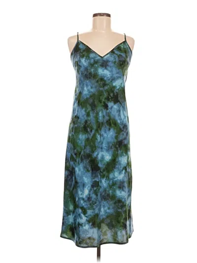 Pre-owned Wild Fable Cocktail Dress In Blue