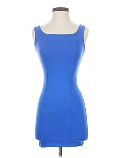Pre-owned Wild Fable Cocktail Dress In Blue