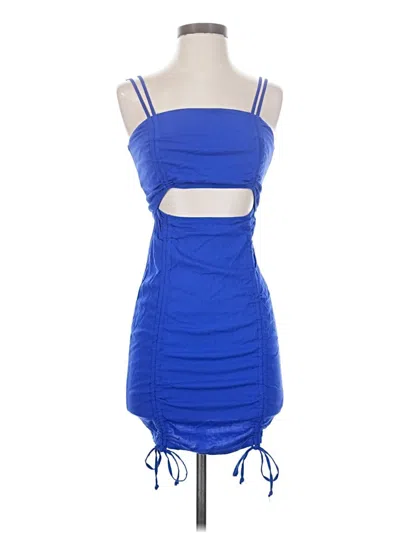 Pre-owned Wild Fable Cocktail Dress In Blue