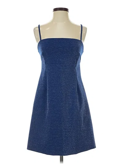 Pre-owned Wild Fable Cocktail Dress In Blue