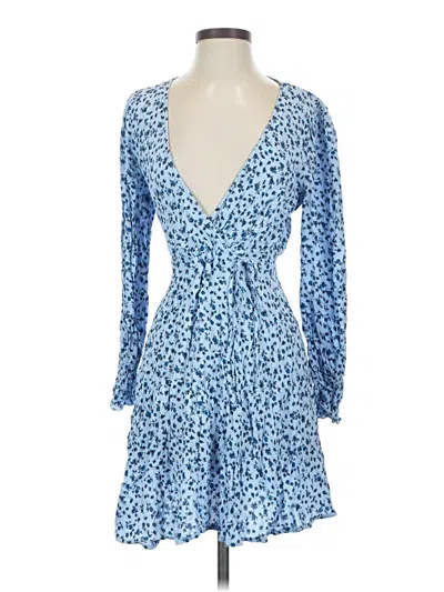 Pre-owned Wild Fable Cocktail Dress In Blue