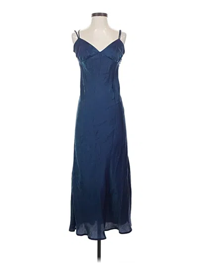Pre-owned Wild Fable Cocktail Dress In Blue