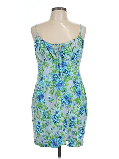 Pre-owned Wild Fable Cocktail Dress In Blue