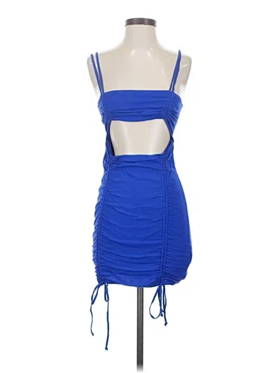 Pre-owned Wild Fable Cocktail Dress In Blue