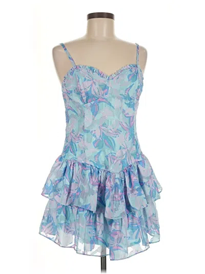 Pre-owned Wild Fable Cocktail Dress In Blue