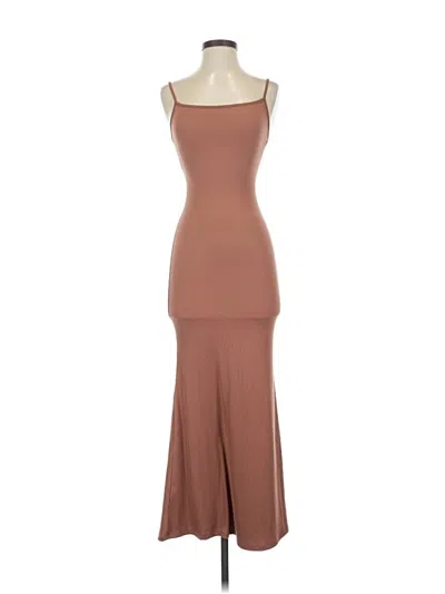 Pre-owned Wild Fable Cocktail Dress In Brown