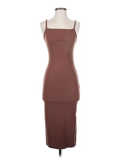 Pre-owned Wild Fable Cocktail Dress In Brown