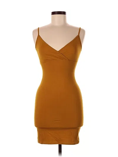Pre-owned Wild Fable Cocktail Dress In Brown