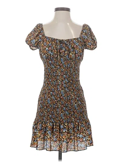 Pre-owned Wild Fable Cocktail Dress In Brown