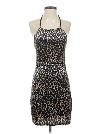 Pre-owned Wild Fable Cocktail Dress In Brown