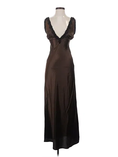 Pre-owned Wild Fable Cocktail Dress In Brown