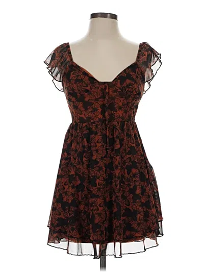 Pre-owned Wild Fable Cocktail Dress In Brown