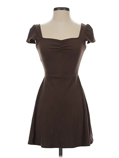 Pre-owned Wild Fable Cocktail Dress In Brown
