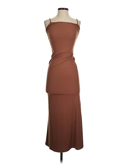 Pre-owned Wild Fable Cocktail Dress In Brown