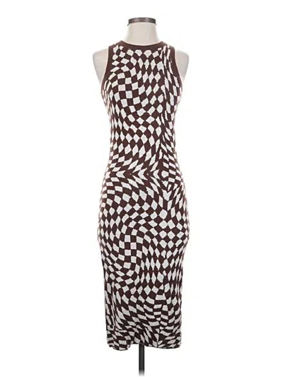 Pre-owned Wild Fable Cocktail Dress In Brown