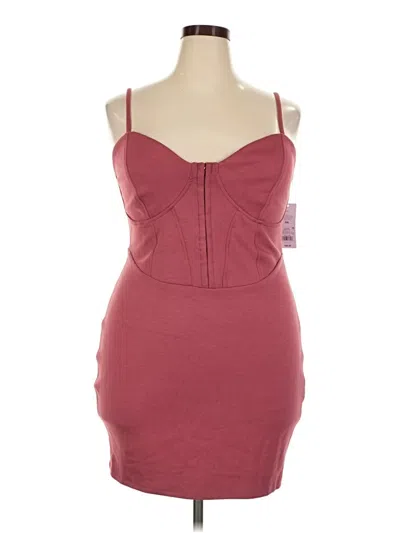 Wild Fable Cocktail Dress In Burgundy